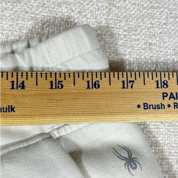 Spyder Men’s L Cream Activewear Joggers Elastic Waist Lightweight Pants Comfort - Picture 5 of 8